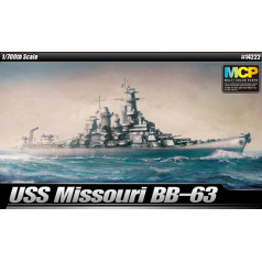 Plastmasas modelis bb-63 uss missouri