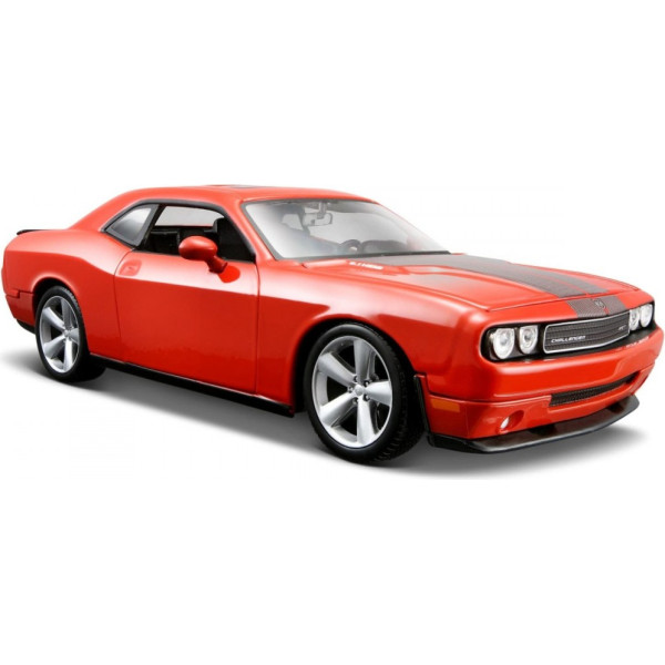 Saliktais modelis dodge challenger srt8 2008 orange 1/24