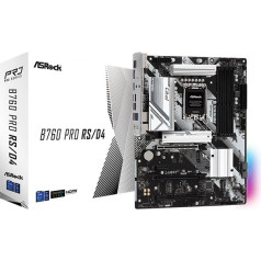 Pagrindinė plokštė b760 pro rs s1700 4ddr4 dp/hdm m.2 atx