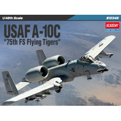 Plastmasas modelis lidmašīna usaf a-10c 75th fs lidojošais 1/48