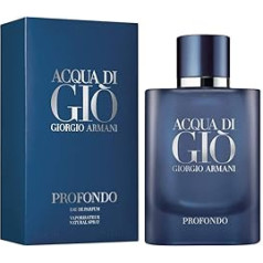 Armani Beauty Giorgio Armani Unisex 75 ml Vaporisador Acqua DI Gio Profondo Eau De Parfum 75 ml Evaporator, , tikai nav piemērots