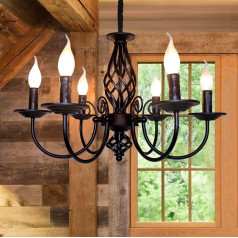 Jiinoo Chandelier In Traditional Country House Style Lustra