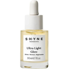 Shyne - Ultra Light Glow Oil - matu eļļa plānu, trauslu un blāvu matu kopšanai - papildu mitruma un spīduma piešķiršanai, pret sprogām, ar mandelēm un arganu