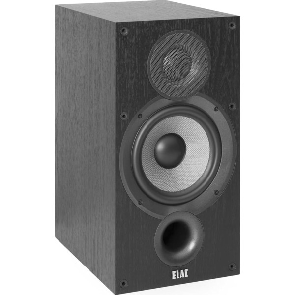 ELAC DEBUT B6.2 Regal-Lautsprecher Schwarz dekor