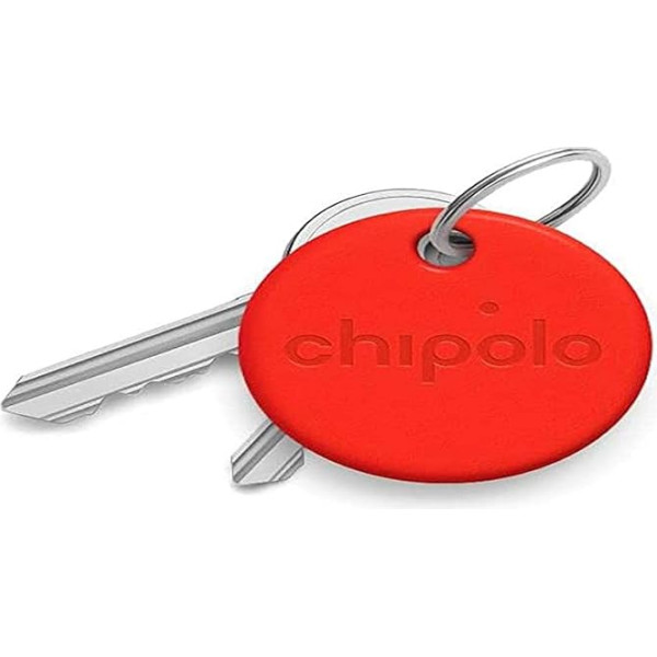 Chipolo One Red, sarkans, 38 x 7 mm