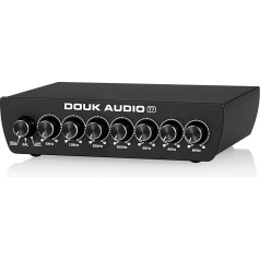 Douk Audio T7 7 joslu ekvalaizers, sabalansēts XLR/RCA priekšpastiprinātājs mājas pastiprinātājam