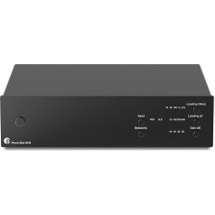 Phono Box S3 B sabalansēts audiofila Phono priekšpastiprinātājs - melns