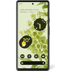 Google Pixel 6 - moderns Android 5G viedtālrunis ar 50 megapikseļu kameru un viedtālruni - 128 GB - Sorta Seafoam (Latvija)