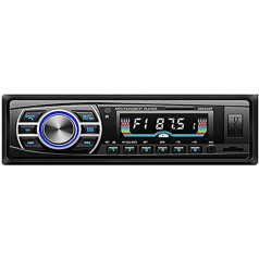 BOOMBOOST Auto radio Bluetooth MP3 atskaņotājs Karšu radio ar LED displeju Atbalsta AUX SD kartes U disku SD MMC karšu lasītājs 24V 2053GBT