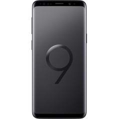 Samsung Galaxy S9 viedtālrunis (5,8 collu skārienjūtīgais ekrāns, 64 GB iekšējā atmiņa, Android, Dual Sim) Midgnight Black - Cita versija