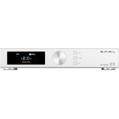 S.M.S.L D400ES Audio DAC, ES9039MSPRO mikroshēma, MQA Hard dekodēšana XMOS XU-316 DSD512 PCM aptX THD+N 0.00005% (-125dB), USB/Optiskais/Koaksiālais/Bluetooth/I²S/AES ieeja ar tālvadības pulti