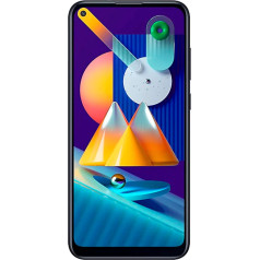 Samsung Galaxy M11 viedtālrunis 32 GB, 3 GB RAM, Dual SIM, melns