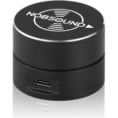 Nobsound DV-01 - USB skaļuma regulēšanas ierīce datoram ar Windows, Mac, Android, iOS - Mini formāts, izslēgšanas slēdzis, elpošanas gaisma