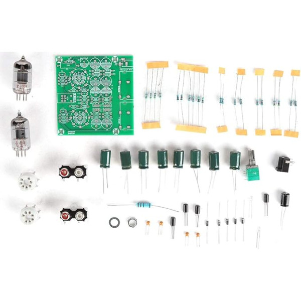 Elektronisko pastiprinātāju komplekts Valve Preamp Tube 6J I Electron Valve Preamp Tube Stereo Gall Preamp Board Buffer Effector Kit