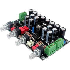 Fasizi HiFi pastiprinātājs Audio OPA2604+AD827 OPAMP 5532 LM337 LM317 LM337 priekšpastiprinātāja skaļuma skaļuma toņu kontroles padome