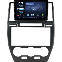 GPS navigācijas sistēma Land Rover Freelander 2 2007-2012 Android ar stūres vadības ierīci Carplay DSP WiFi BT BT 5.0 AUX FM DAB - 6G+128G