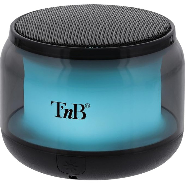 T'nB - Gradient Bluetooth-Lautsprecher - RGB-LED - Schwarz