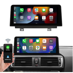 Bezvadu Carplay un Android auto, 2013-2016 BMW 3.4 sērijas NBT sistēmai F30/F31/F32/F33/F33/F34/F36, 10,25 collu Linux auto stereo uztvērējs ar 1920*720 skārienekrāna skārienekrāna auto radio uztvērēju