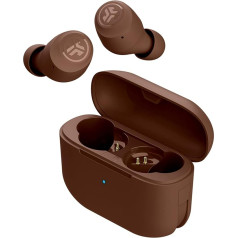 JLab Go Air Pop Tones In-Ear austiņas bezvadu Bluetooth, patiesi bezvadu austiņas, 32+ stundu austiņas, bezvadu austiņas, austiņas ar mikrofonu, USB lādētājs, Dual Connect, EQ3 skaņa, 4625 W