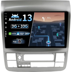 BXLIYER Android 13 Autoradio für Toyota Alphard (2002-2010) - Eingebautes CarPlay Android Auto - KOSTENLOS Rückfahrkamera - 2G+32G - IPS 9 Zoll 2 Din - DAB Lenkradsteuerung Fast-Boot WiFi Bluetooth