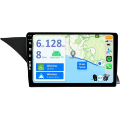 YUNTX [6GB + 128GB] Android 13 auto radio priekš Benz GLK X204 (2012-2015)-[Integrēts CarPlay/Android Auto/DSP/GPS]-9 collu IPS Touch Screen CAM+MIC-DAB/Mirror Link/Bluetooth 5.0/AHD/360