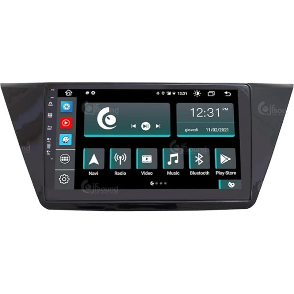 Personalizēts auto radio Volkswagen Touran Android GPS Bluetooth Bluetooth WiFi USB DAB+ Touchscreen 10 collu 8Core Carplay Android automašīnai