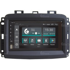 Personalizēts auto radio Fiat 500L pārbūvei Android GPS Bluetooth Bluetooth WiFi USB DAB+ skārienjūtīgais ekrāns 6,2 collu 4core Carplay AndroidAuto