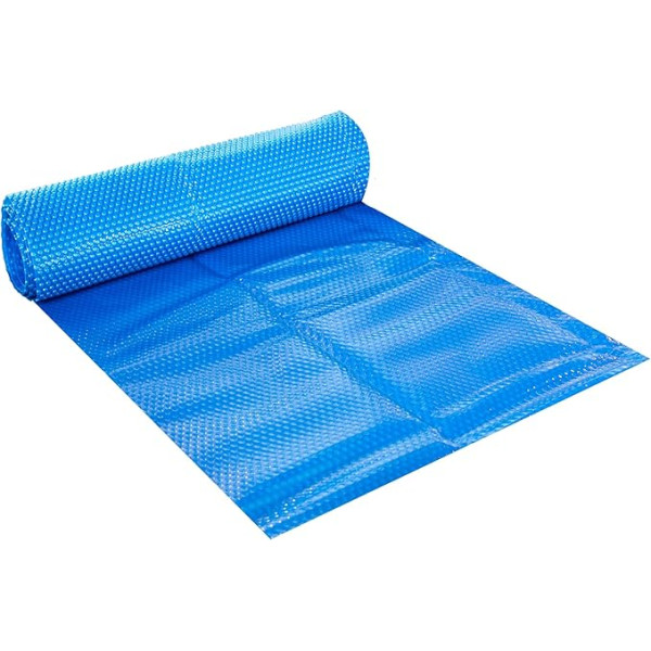 Pondlife Saules folija Blue Square 400µ 2 x 7 m Nub Film Pool Cover Var sagriezt pēc izmēra Baseinu apsildes siltuma brezents