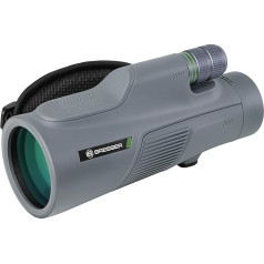 Bresser Monocular Wave 12 x 50 with High Magnification, High-Quality Coatings and Excellent BaK-4 Glass, Waterproof and Suitable for Glasses Wearers