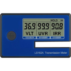 UV-Messgerät Tragbares Fensterfolien-Transmissionsmessgerät mit 1400 nm IR-Unterdrückung, UV-Blockierungsrate, Durchlässigkeit for sichtbares Licht 162 A Schnelle Messgeschwindigkeit