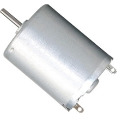 PUJIANA Getriebemotor, Gleichstrommotor, Hochgeschwindwindigkeits-370-Minimotor mit Bürste, 3 V/6 V, Präzisions-Lenkgetriebeteil, Kleinmotor mit großem Drehmoment,