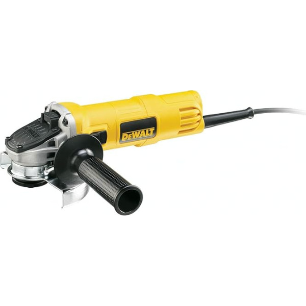 DeWalt Winkelschleifer (900 W, 125 mm Scheiben-ø, Leerlaufdrehzahl 11.800 min-1, für alle Standard-Trenn,- Schleif- und Schrupparbeiten, inkl. Schutzhaube, Zusatzhandgriff und Zubehör) DWE4157, Gelb / Schwarz