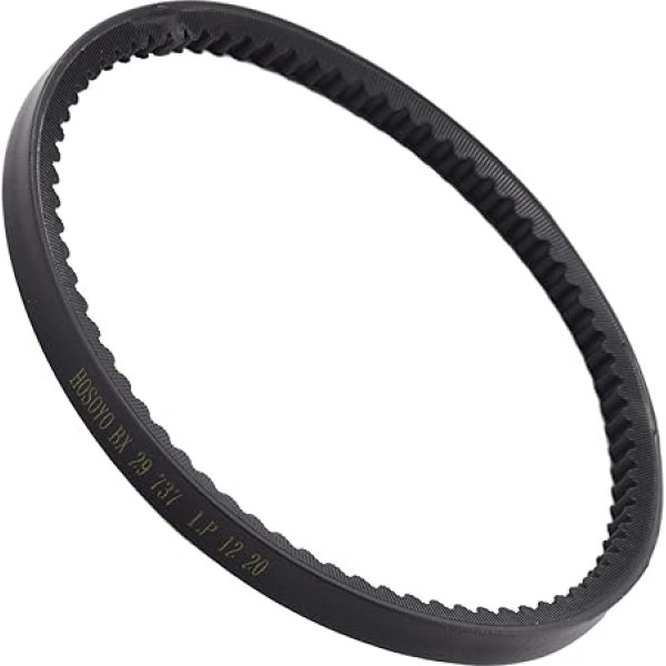 Othmro 1 x Trīsstūra josta Rūpnieciskā josta BX29 Drive V-Belt Iekšējais apkārtmērs 29 collas Rūpnieciskās jaudas gumijas piedziņas siksnas rezerves siksnas pārnesumu siksna virpām Galda zāģi lentzāģi Melns