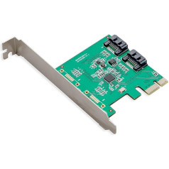 Syba SY-PEX40039 2 portu SATA III PCI-EXPRESS 2.0 x 1 kontrollera karte