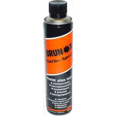 Daudzfunkcionāla smērviela Brunox Turbo Spray, 400 ml, 12 gabalu iepakojums