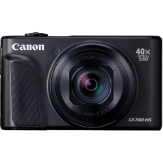 Canon SX740 HS PowerShot - melns