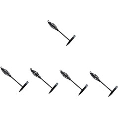 Angoily Pack of 5 Slag Hammer kaltu āmurs izgatavots no metāla āmurs Metāla āmurs Metāla instruments sitieniem Metāla atsperes kaltu āmurs Pavasara spirālveida āmurs Metināšanas āmurs Metināšanas āmurs Oglekļa tērauda uzgalis