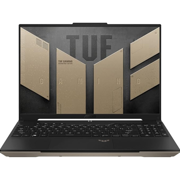 ASUS TUF TUF Gaming Advantage A16 klēpjdators | 16 collu Full HD 16:10 Anti-Glare IPS displejs | AMD Ryzen 7 7435HS | 16 GB RAM | 512 GB SSD | AMD Radeon RX 7600S | Windows 11 | QWERTZ tastatūra | Sandstorm