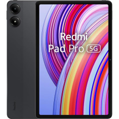 Redmi Xiaomi Pad Pro 12.1 collu Hyper OS 5G 2.4GHz 1000mAh 33W 8GB 256GB Tarnish