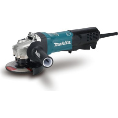 Makita GA5094 125 mm 1900 W leņķa slīpmašīna ar bremzi un vārpstu slēdzi