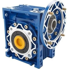 Slīpnes pārnesums 40:1 NMRV063 25mm izejas 3 fāžu 380V vienfāzes/2 fāžu 220V 4 polu 2400RPM 750W asinhronais motors NMRV063-40-90B14