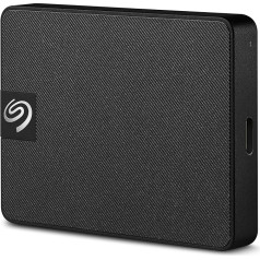 Seagate Expansion SSD 2TB, portatīvais ārējais SSD, 2,5 collas, USB C/3.0, PC & Mac, 1000MB/s, iekļauts 3 gadu glābšanas pakalpojums, modeļa Nr.: STLH2000400