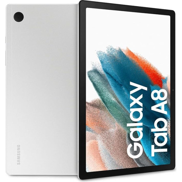 Samsung Galaxy Tab A8 planšetdators 10,5 collu Wi-Fi RAM 4GB 64GB Tablet Android 11 Silver [itāļu versija] 2022