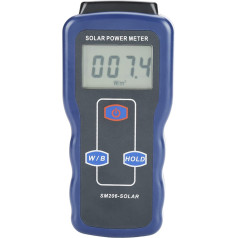 SM206 Digitales Solarenergiemessgerät, Messgerät Zur Messung der Sonnenlichtstrahlung, Solarenergiemessgerät, Solarstrahlungsdetektor, Solarstrahlungsmessgerät