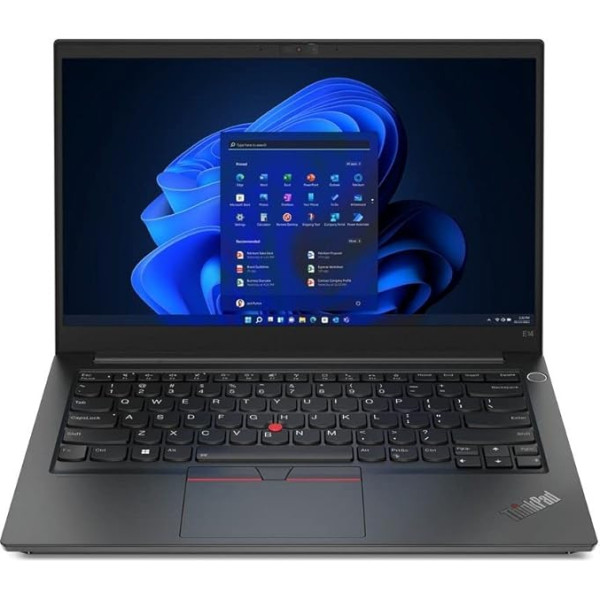 Lenovo ThinkPad E14 4. paaudzes piezīmjdators AMD Ryzen 5 5625U 35,6 cm (14 collas) (16 GB RAM, 512 GB SSD, Full HD, Win11 Pro), 21EB0040GE, Black