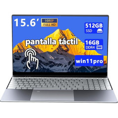 Morostron 15,6 puko nešiojamasis taktilinis kompiuteris su metaliniu korpusu, 16Go DDR4+512Go SSD, 3,4 GHz keturių procesorių N95, 1920 × 1080, Win11Pro