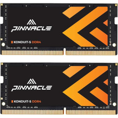 Timetec Pinnacle - Atmiņa - 16GB KIT (2 x 8GB) DDR4 3200MHz (vai 2933MHz vai 2666MHz) PC4-25600 Non-ECC Unbuffered 1.2V CL22 1Rx8 Single Rank 260 Pin SODIMM Laptop Notebook PC Computer