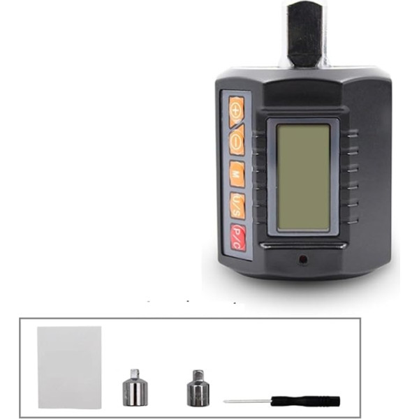 Drehmomentschlüssel Digital, Großer Bildschirm, 1/2 Antriebsgröße, elektronisches digitales Display, Drehmomentmesser, einstellbarer Drehmomentmesser-Adapter, Fahrrad-Auto-Reparatur-Werkzeuge,Elektro