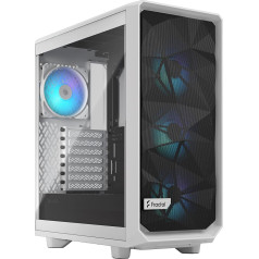 Fractal Design Meshify 2 Compact White TG Clear Tint - RGB, FD-C-MES2C-08