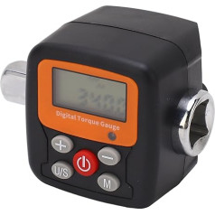 Digitale Torsion Anzeige, Digital Anzeige Torsion Meter Hintergrund Beleuchtung Alarm Funktion Vier Einheiten Umwandlung, 1/2 10,2-340N.m Meter Tester mit Box für Industrielle